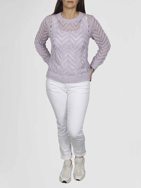 Peserico Pullover 99563f03 Paars
