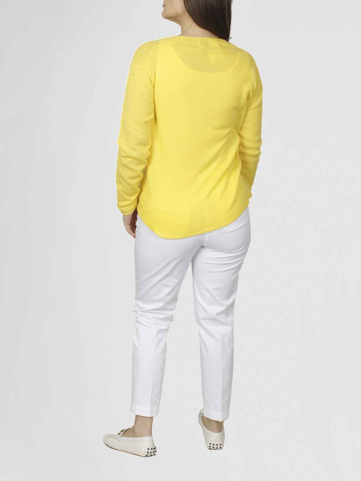 Allude Pullover 11173 Geel