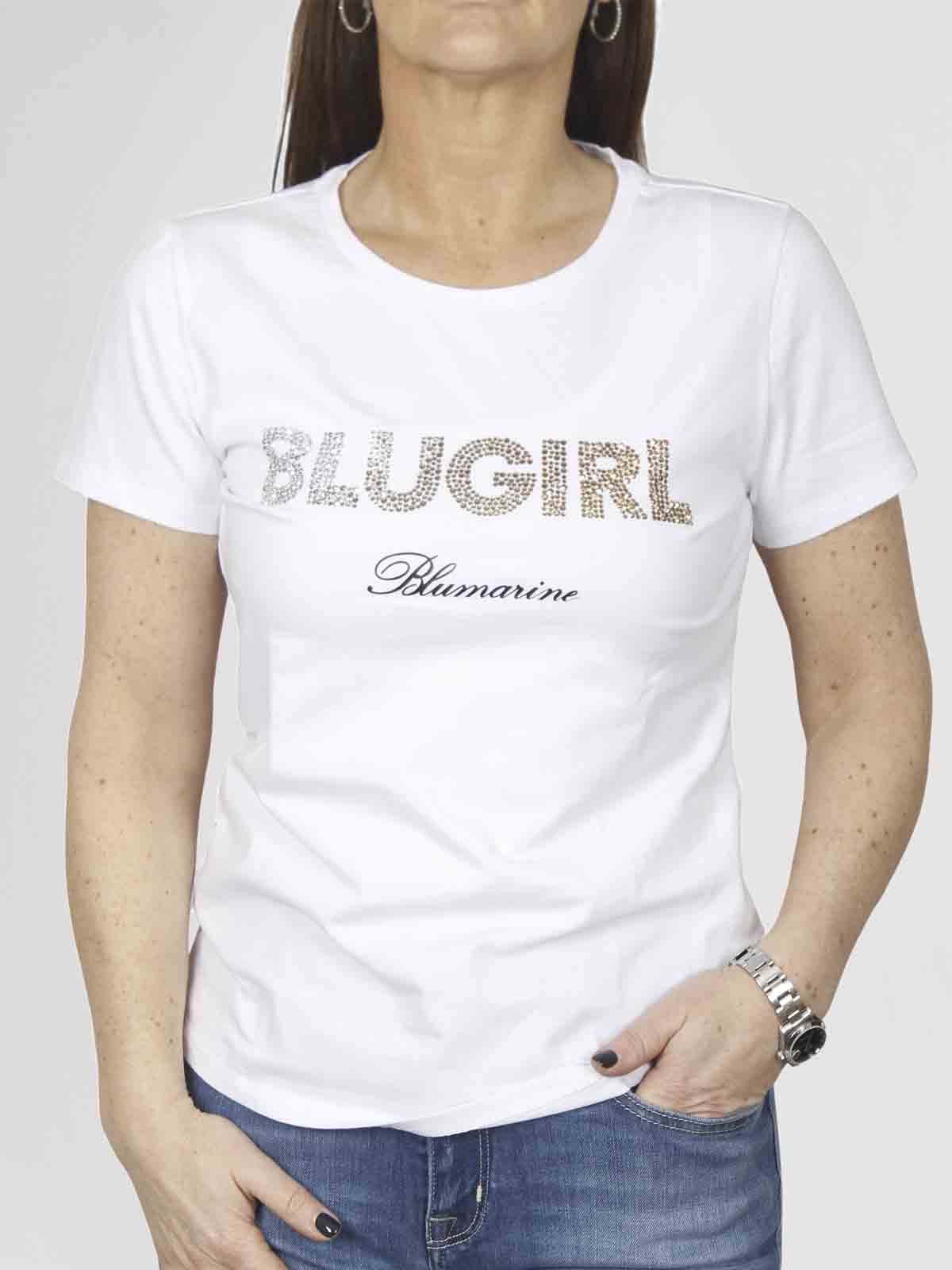 Blugirl T-shirt ra3197 wit