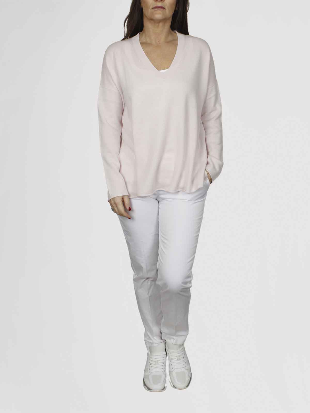 Allude Pullover 11114 zachtroze
